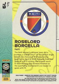 2023 Donruss FIFA Women's World Cup #79 Roselord Borgella Back