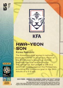 2023 Donruss FIFA Women's World Cup #99 Hwa-Yeon Son Back