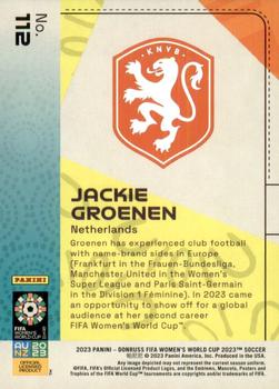 2023 Donruss FIFA Women's World Cup #112 Jackie Groenen Back