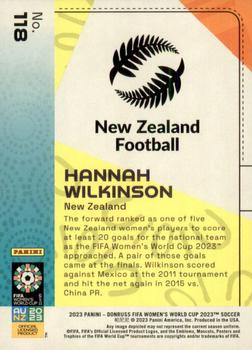 2023 Donruss FIFA Women's World Cup #118 Hannah Wilkinson Back