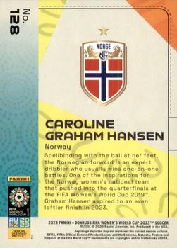 2023 Donruss FIFA Women's World Cup #128 Caroline Graham Hansen Back