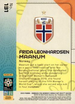2023 Donruss FIFA Women's World Cup #131 Frida Leonhardsen Maanum Back