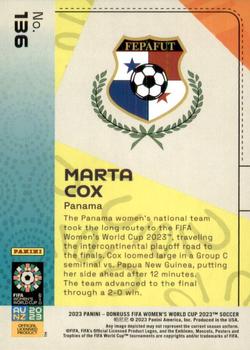 2023 Donruss FIFA Women's World Cup #136 Marta Cox Back