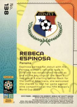 2023 Donruss FIFA Women's World Cup #138 Rebeca Espinosa Back