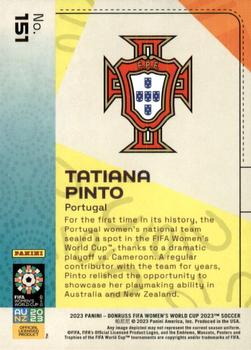2023 Donruss FIFA Women's World Cup #151 Tatiana Pinto Back
