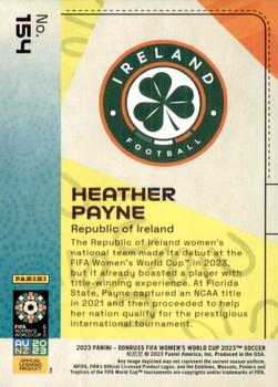 2023 Donruss FIFA Women's World Cup #154 Heather Payne Back