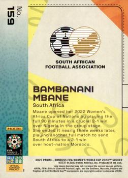 2023 Donruss FIFA Women's World Cup #159 Bambanani Mbane Back