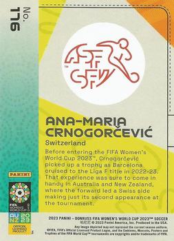 2023 Donruss FIFA Women's World Cup #176 Ana-Maria Crnogorcevic Back