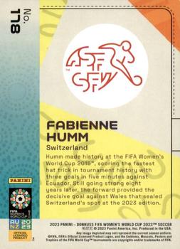 2023 Donruss FIFA Women's World Cup #178 Fabienne Humm Back