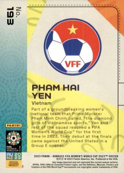 2023 Donruss FIFA Women's World Cup #193 Pham Hai Yen Back