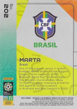 2023 Donruss FIFA Women's World Cup #202 Marta Back