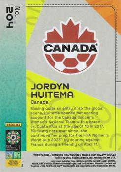 2023 Donruss FIFA Women's World Cup #204 Jordyn Huitema Back