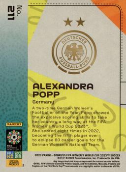 2023 Donruss FIFA Women's World Cup #211 Alexandra Popp Back