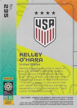 2023 Donruss FIFA Women's World Cup #235 Kelley O'Hara Back