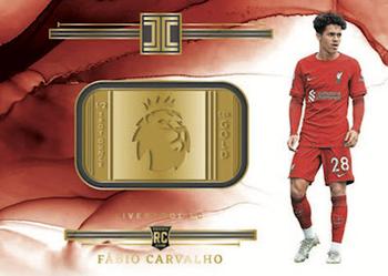2022-23 Panini Impeccable Premier League - Premier League Logo Gold #9 Fabio Carvalho Front