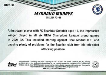 2023 Topps UEFA Champions League International Trading Card Day #NTCD-S6 Mykhailo Mudryk Back
