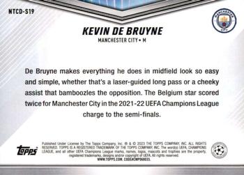 2023 Topps UEFA Champions League International Trading Card Day #NTCD-S19 Kevin De Bruyne Back