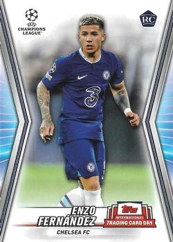 2023 Topps UEFA Champions League International Trading Card Day #NTCD-S28 Enzo Fernández Front