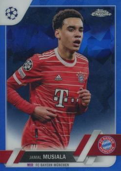 2022-23 Topps Chrome Sapphire Edition UEFA Club Competitions #42 Jamal Musiala Front