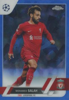 2022-23 Topps Chrome Sapphire Edition UEFA Club Competitions #71 Mohamed Salah Front
