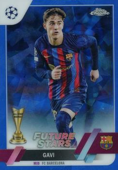 2022-23 Topps Chrome Sapphire Edition UEFA Club Competitions #178 Gavi Front