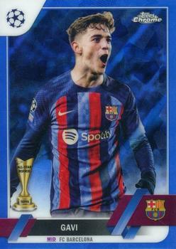 2022-23 Topps Chrome Sapphire Edition UEFA Club Competitions #178 Gavi Front