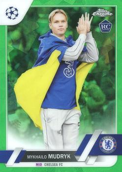 2022-23 Topps Chrome Sapphire Edition UEFA Club Competitions - Green #52 Mykhailo Mudryk Front