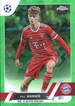 2022-23 Topps Chrome Sapphire Edition UEFA Club Competitions - Green #174 Paul Wanner Front