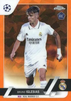 2022-23 Topps Chrome Sapphire Edition UEFA Club Competitions - Orange #114 Bruno Iglesias Front