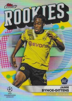 2022-23 Finest UEFA Club Competitions - Finest Rookies #FR-3 Jamie Bynoe-Gittens Front
