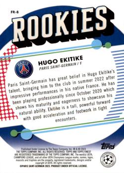 2022-23 Finest UEFA Club Competitions - Finest Rookies #FR-8 Hugo Ekitike Back