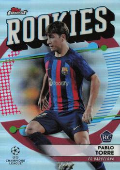 2022-23 Finest UEFA Club Competitions - Finest Rookies #FR-10 Pablo Torre Front