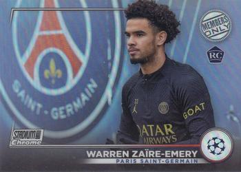 2022-23 Stadium Club Chrome UEFA Club Competitions #33 Warren Zaïre-Emery Front