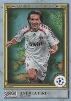 2022-23 Stadium Club Chrome UEFA Club Competitions - Legends of Europe #LE-AP Andrea Pirlo Front