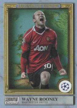 2022-23 Stadium Club Chrome UEFA Club Competitions - Legends of Europe #LE-WR Wayne Rooney Front