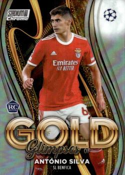 2022-23 Stadium Club Chrome UEFA Club Competitions - Glimpses of Gold #GG-AS António Silva Front