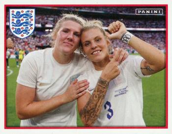 2023 Panini One England #38 Millie Bright / Rachel Daly Front