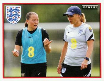 2023 Panini One England #109 Fran Kirby / Sarina Wiegman Front