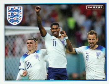 2023 Panini One England #211 Phil Foden / Marcus Rashford / Harry Kane Front