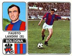 1972-73 Panini Calciatori #54 Fausto Landini Front
