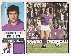 1972-73 Panini Calciatori #96 Giancarlo De Sisti Front