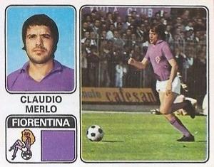 1972-73 Panini Calciatori #97 Claudio Merlo Front
