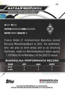 2022-23 Finest Bundesliga #115 Nathan Ngoumou Back