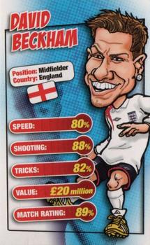 2006 Match Magazine World Cup Trump Cards #NNO David Beckham Front