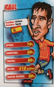 2006 Match Magazine World Cup Trump Cards #NNO Raul Front