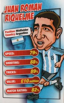 2006 Match Magazine World Cup Trump Cards #NNO Juan Roman Riquelme Front