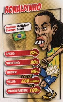 2006 Match Magazine World Cup Trump Cards #NNO Ronaldinho Front
