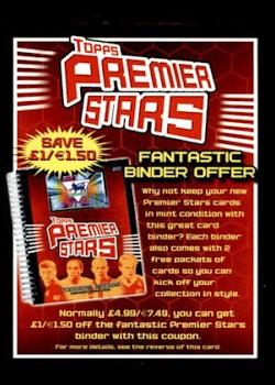 2004-05 Topps Premier Stars - Topps Premier Advertisements #NNO Binder Offer Front