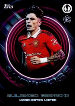 2022-23 Topps Showtime UEFA Club Competitions #NNO Alejandro Garnacho Front