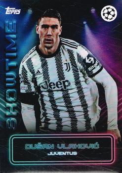 2022-23 Topps Showtime UEFA Club Competitions #NNO Dušan Vlahović Front